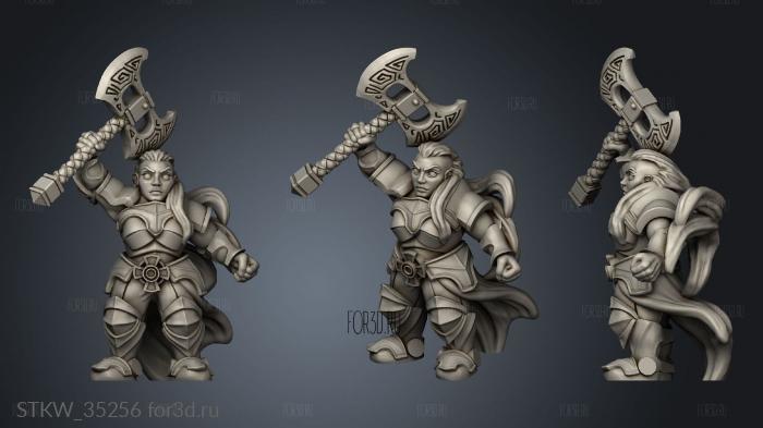 Hold Dwarf Rihanna Ironmind stl model for CNC