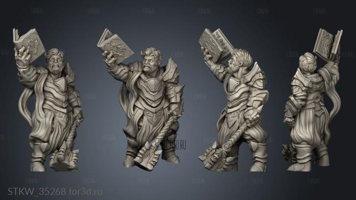 HOLY Ash Warrior stl model for CNC