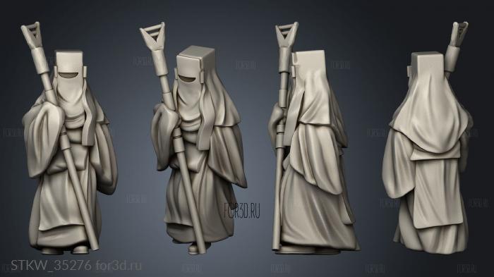 Holy Synod Priests cubed priest stl model for CNC