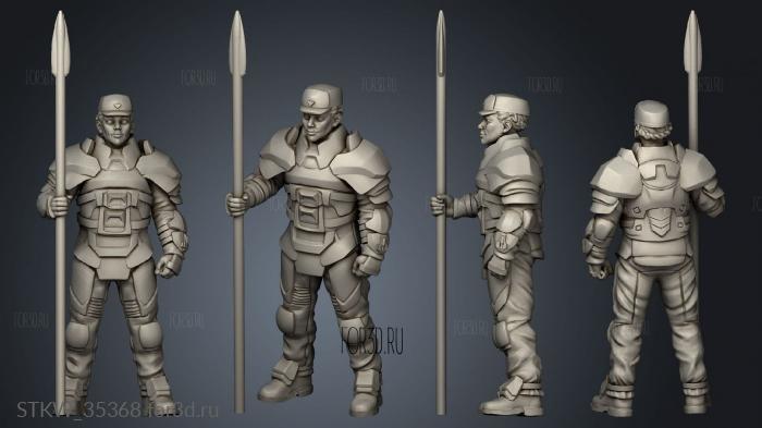 House Atreides troops 3d stl модель для ЧПУ