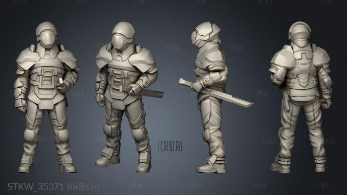 House Atreides troops 3d stl модель для ЧПУ