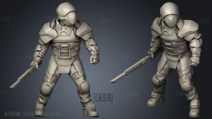 House Atreides troops 3d stl модель для ЧПУ