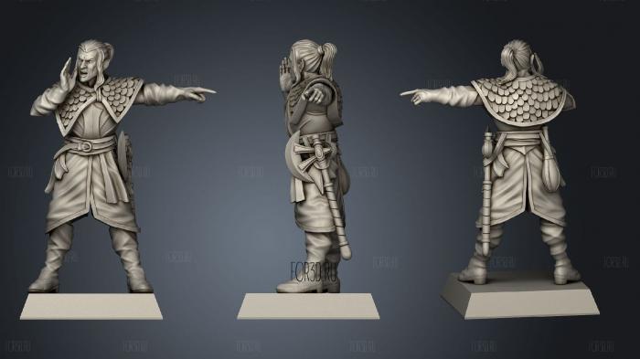 Bolt Throwers Crew 4 stl model for CNC