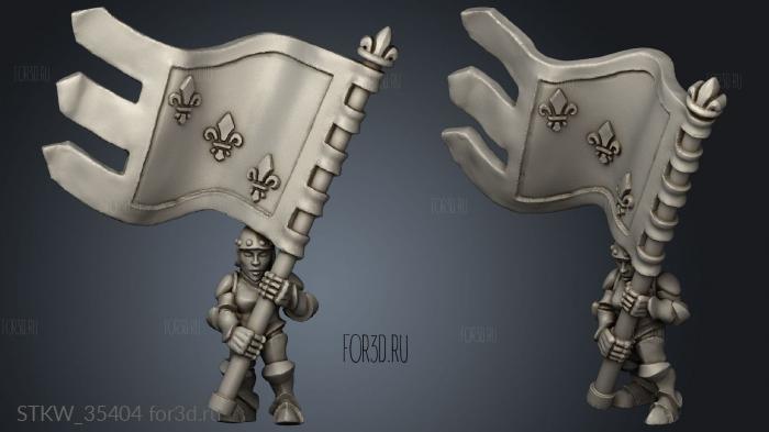 Household guard banner stl model for CNC