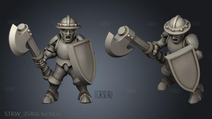 Household guard stl model for CNC