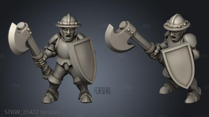 Household guard heraldry stl model for CNC