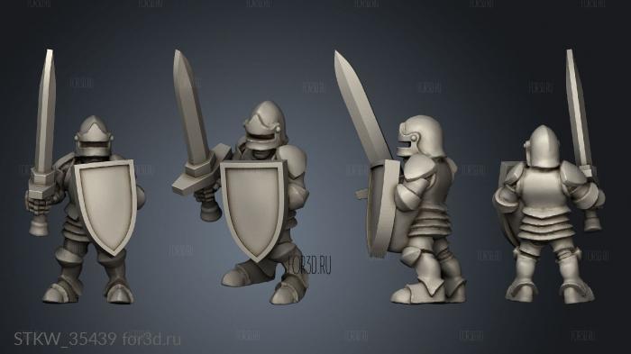 Household guard heraldry stl model for CNC