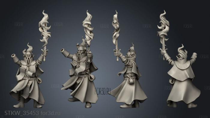 HOUSES MAGIC THIN HOUSE FIRE MAGE 3d stl модель для ЧПУ