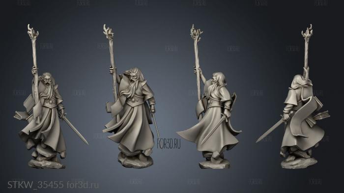 HOUSES MAGIC THIN HOUSE LIGHT MAGE 3d stl модель для ЧПУ