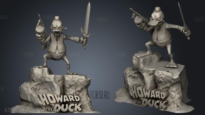 Howard the Duck angry eye candy 3d stl модель для ЧПУ