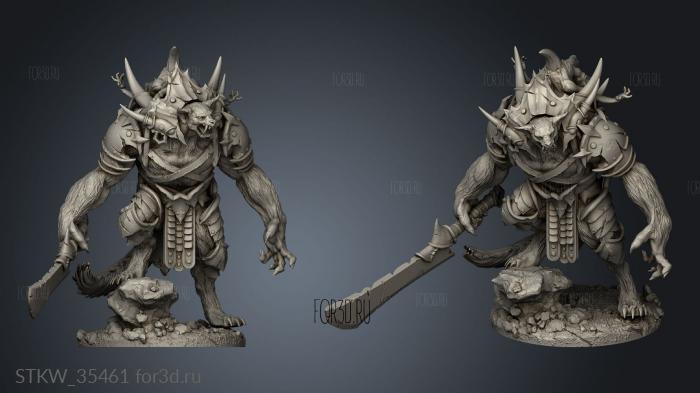 Howling Horde Bite Claws Akata 3d stl модель для ЧПУ