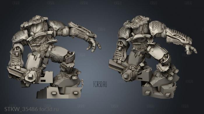 Hulkbuster Iron Man Chest Opening 3d stl модель для ЧПУ