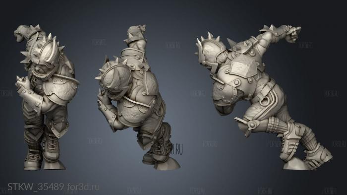 Human Blitzer 3d stl модель для ЧПУ