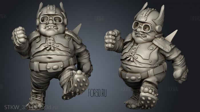 Human Halfling 3d stl модель для ЧПУ