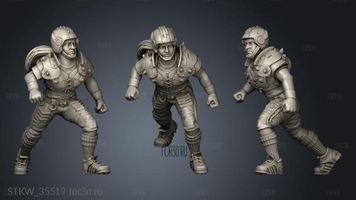 Human Linemen 3d stl модель для ЧПУ