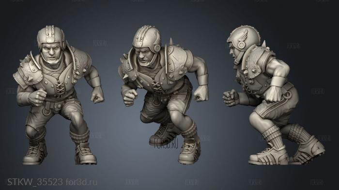 Human Linemen 3d stl модель для ЧПУ