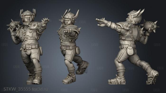 Human Thrower 3d stl модель для ЧПУ