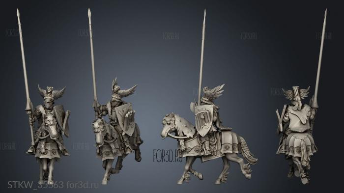 Humans Ducal Guard Knights Axe 3d stl модель для ЧПУ