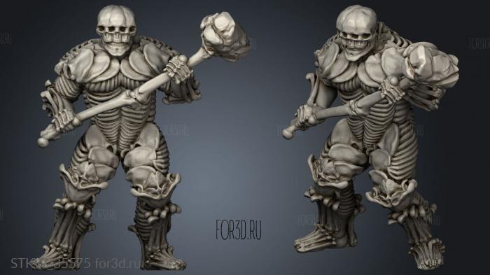 bone golem Bone Golem stl model for CNC