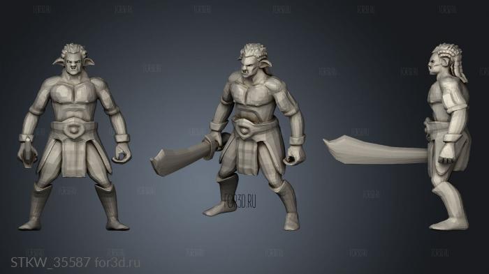 Humble Halfc Bandit Captain 3d stl модель для ЧПУ