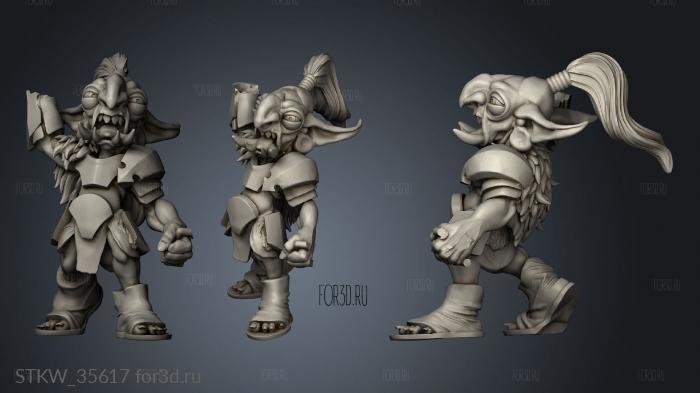 Hunter goblin CHARIOT GOBLINS rider 3d stl модель для ЧПУ