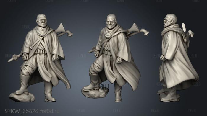 Huntermad standing unored 3d stl модель для ЧПУ