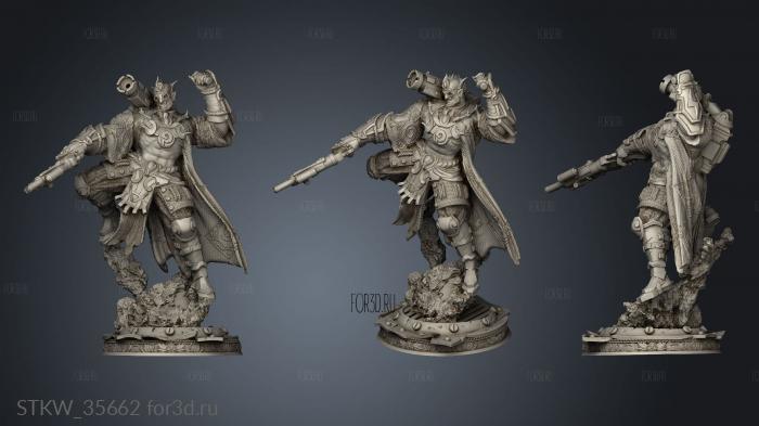 Hunters Killers Tomas Artificer stl model for CNC