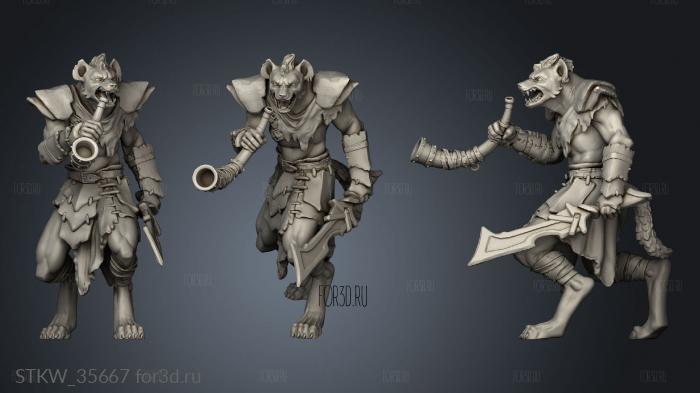 Hunters Musician 3d stl модель для ЧПУ