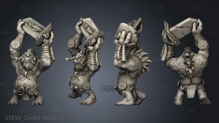 Hunters TROLLS Troll 3d stl модель для ЧПУ