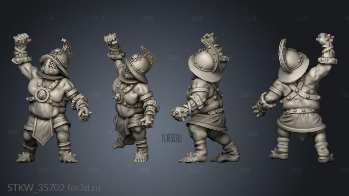 Gladiators Cestus stl model for CNC