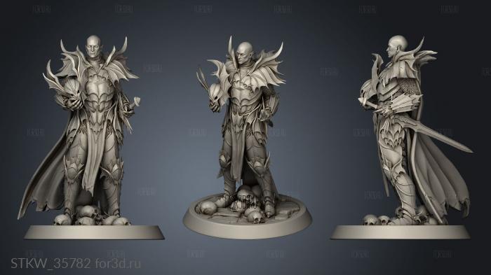 Knight General Idle Bloodknight stl model for CNC