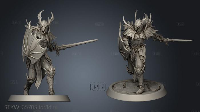 Knight Sword Block Bloodknight 3d stl модель для ЧПУ