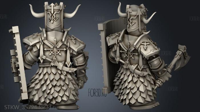 Immortals Weapon and Shield Masked 3d stl модель для ЧПУ