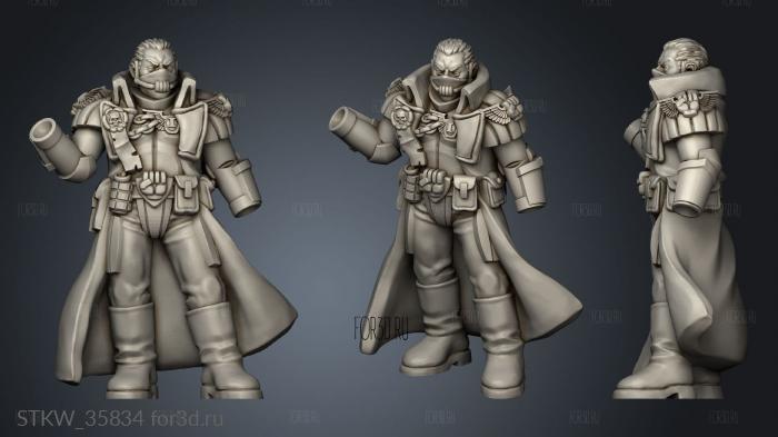 Arbiter Marshal stl model for CNC