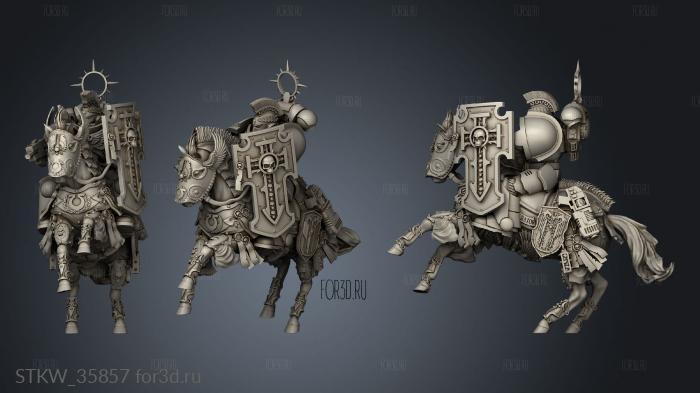 Imperial Cavalry Back Halo 3d stl модель для ЧПУ