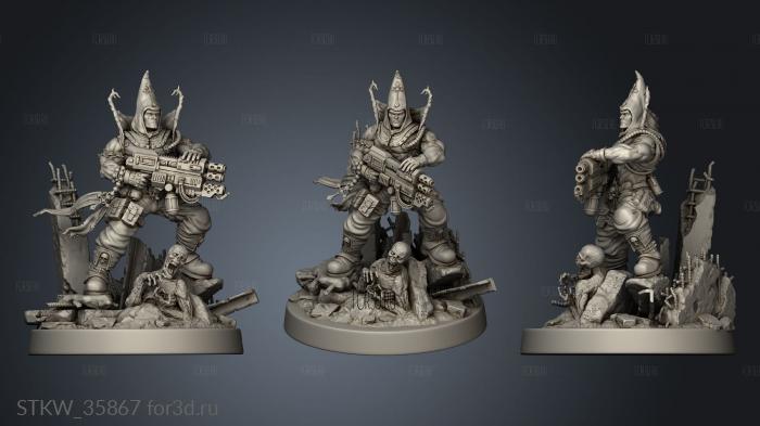 Imperial inquisitor Torquemada 3d stl модель для ЧПУ