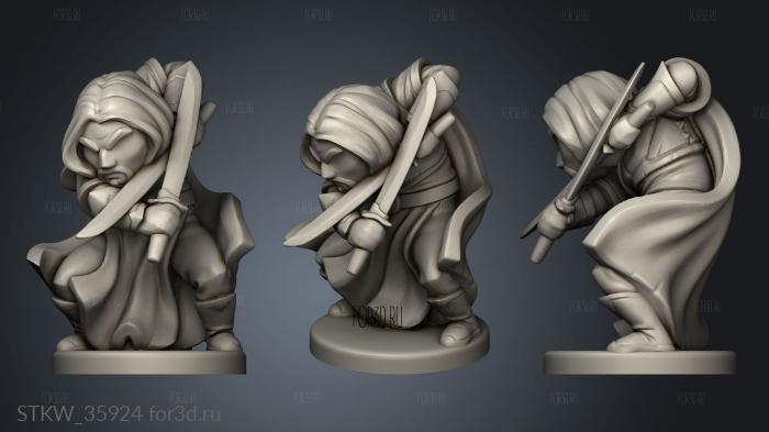 inas Didziokas Heroes fighter 3d stl модель для ЧПУ