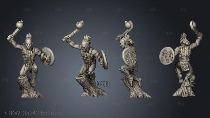 Indians War 3d stl модель для ЧПУ