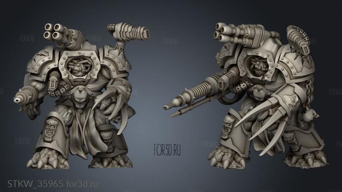 infected Exterminator Obliterator Legs 3d stl модель для ЧПУ