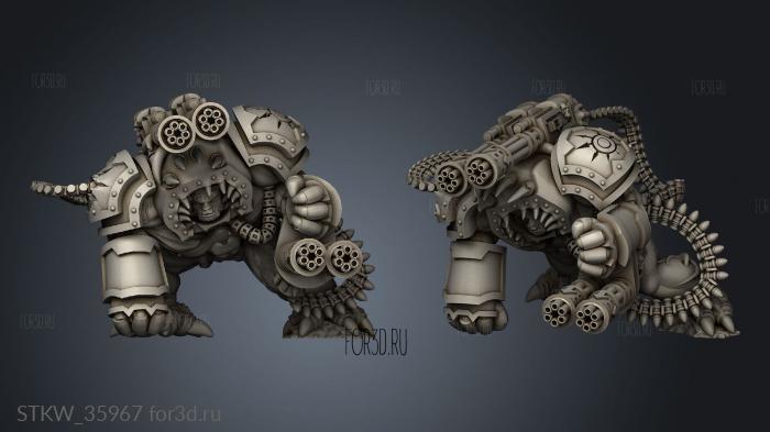 infected Exterminator Obliterator Legs 3d stl модель для ЧПУ