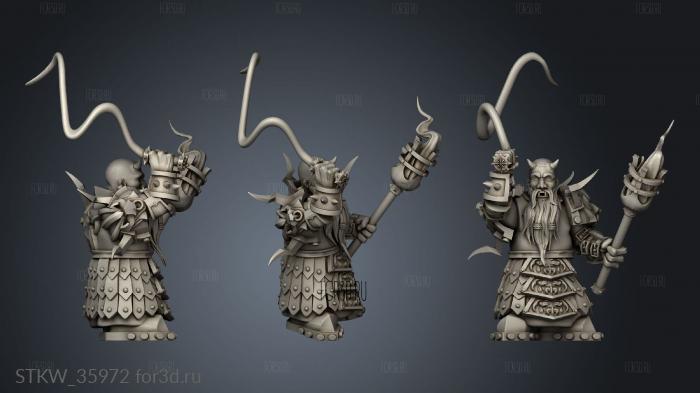 Infernal Dwarves Chariot dwarf 3d stl модель для ЧПУ