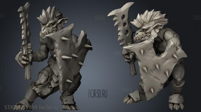 Goblins stl model for CNC