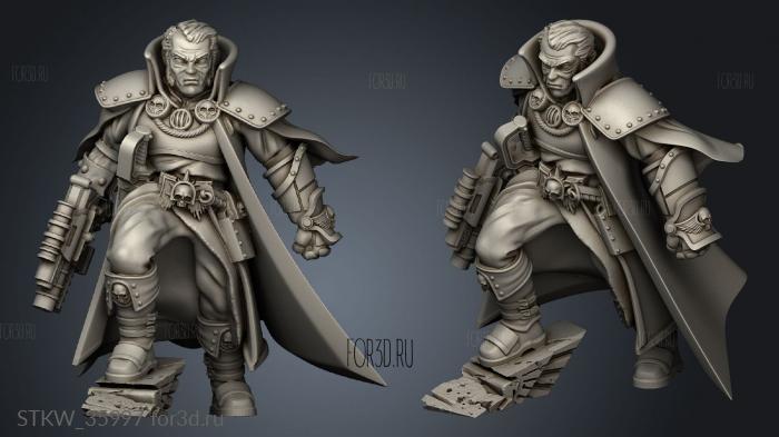 Inquisitor Book 3d stl модель для ЧПУ