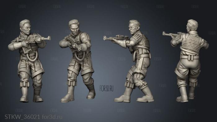 Insurgent Paratroopers 3d stl модель для ЧПУ