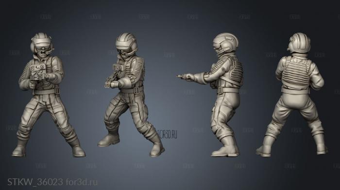 Insurgent Paratroopers 3d stl модель для ЧПУ