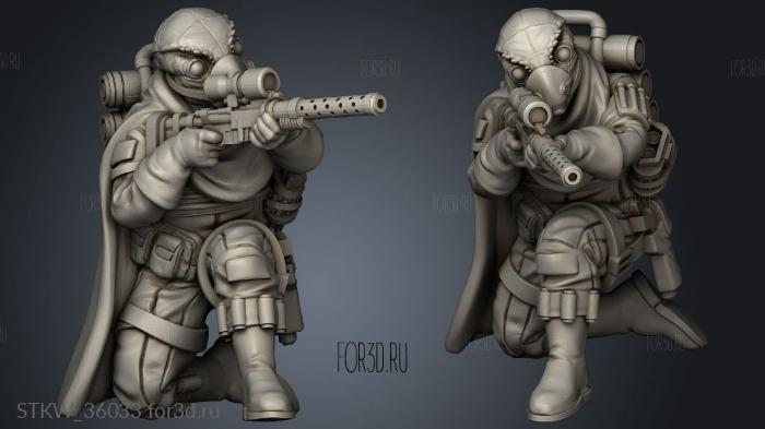 Insurgent Paratroopers 3d stl модель для ЧПУ