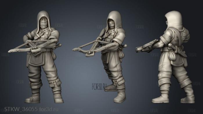 Into The Woods Bandits Bandit stl model for CNC