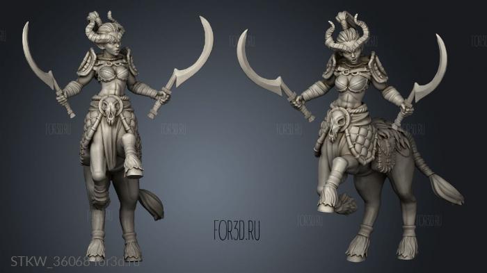 Into The Woods Centaur 3d stl модель для ЧПУ