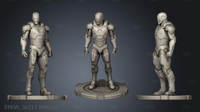 IRON MAN Mark VII stl model for CNC