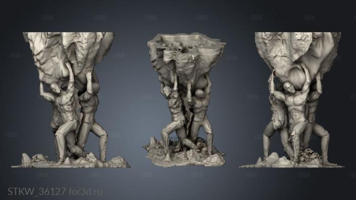 Isthmus Fallen Angel Giants oblivion 3d stl модель для ЧПУ